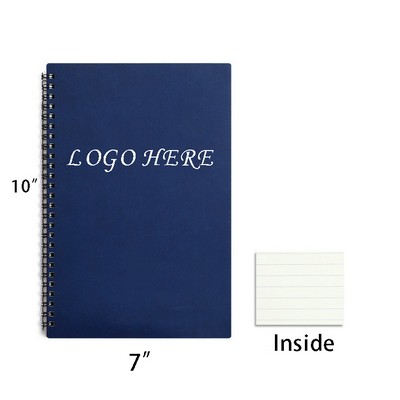 B5 Eco Friendly Lined Spiral Notebook