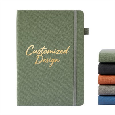 Eco-Friendly Hemp Journal Set With Pen