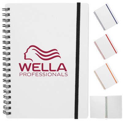 Spiral Notebook w/Color Accents (5"x7")
