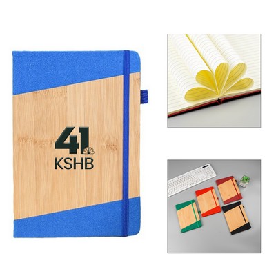 Bamboo Journal with Pen Loop